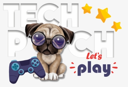 Techpooch - Jeff Bartel Pug, HD Png Download, Free Download