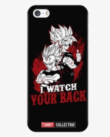 Super Saiyan Goku And Vegeta Watch Back Iphone 5, 5s, - Iphone, HD Png Download, Free Download