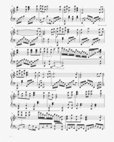 Oracion From The Move - Sheet Music, HD Png Download, Free Download