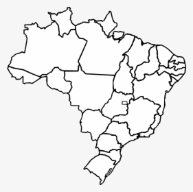 Map,black And White,world - Cidade E Estado Do Brasil, HD Png Download, Free Download