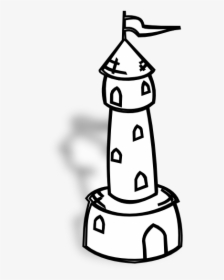 Maps Clipart Black And White - Tower Clipart Black And White, HD Png Download, Free Download