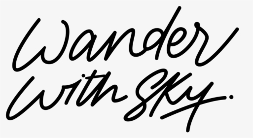 Wander With Sky Store - Calligraphy, HD Png Download, Free Download