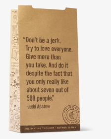 Chipotle-stories - Chipotle Chip Bag Story, HD Png Download, Free Download