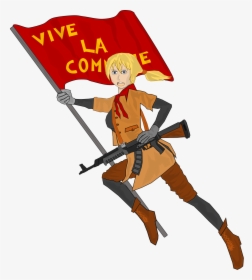Vive La Commune Flag, HD Png Download, Free Download