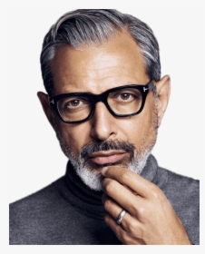 Jeff Goldblum Portrait - Jeff Goldblum Eye Glasses, HD Png Download, Free Download