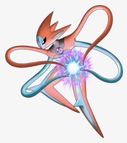 Deoxys Attack Form Fanart, HD Png Download, Free Download