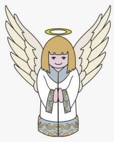 Free Clip Art Holiday - Angel Gabriel Clip Art, HD Png Download, Free Download
