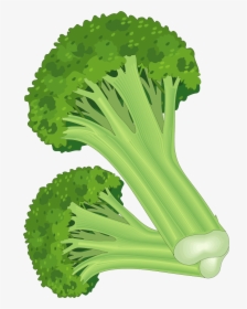 Leaf Vegetable Fruit Carrot Clip Art - Green Fruit And Vegetables Clipart, HD Png Download, Free Download