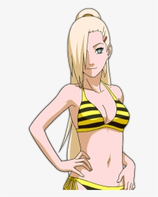 Ino Yamanaka Render By Transparent Background - Ino Yamanaka Bikini, HD Png Download, Free Download