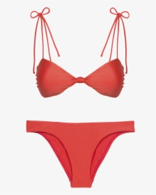 Coral Tied Knot Bikini - Vix Coral Tied Knot, HD Png Download, Free Download