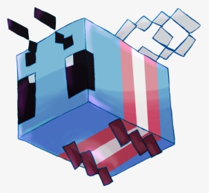 Minecraft Pride Bee, HD Png Download, Free Download