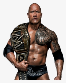 Ihlm9oi - Wwe The Rock Champion, HD Png Download, Free Download