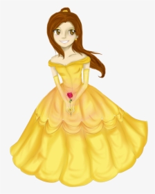Belle Ariel Rapunzel Princess Aurora Tiana - Belle, HD Png Download, Free Download