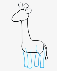 Easy Giraffe Drawing, HD Png Download, Free Download