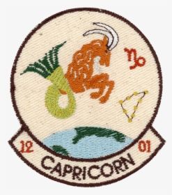 Capricorn - Patchyalater - Patches - Embroidered Patch, HD Png Download, Free Download
