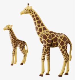 Giraffe With Baby - Playmobil 6640, HD Png Download, Free Download