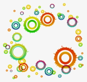 Circle Geometry Clip - Clipart Colorful Geometric Patterns Png, Transparent Png, Free Download