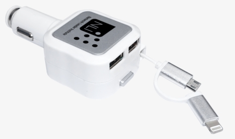 Clip Art Apple Certified Car Charger - Adapter, HD Png Download, Free Download