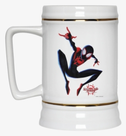 Marvel Spider Man Spiderverse Miles Morales Beer Stein - Spiderman Spider Verse, HD Png Download, Free Download