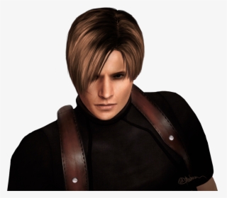 Leon Kennedy Hair Png, Transparent Png, Free Download