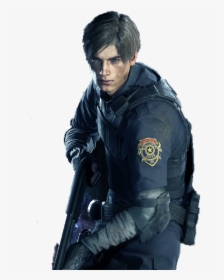 Leon S Kennedy Re2 Png, Transparent Png, Free Download