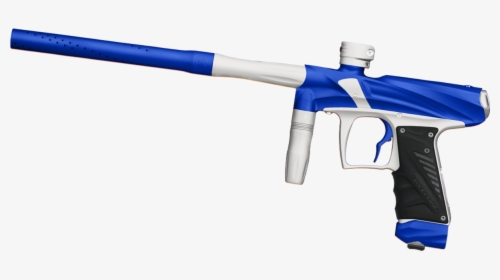 Blue And White Paintball Gun , Png Download - Blue And White Paintball Gun, Transparent Png, Free Download
