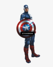 Marvel Avengers Book Of The Film , Png Download - Avenger Character Captain America, Transparent Png, Free Download