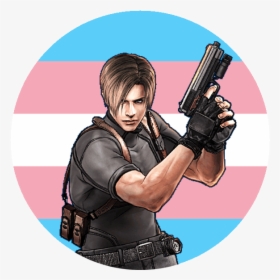 Leon S Kennedy , Png Download - Leon Kennedy Resident Evil 4 Face, Transparent Png, Free Download