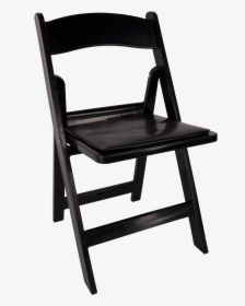 Hd Black Padded Chairs - Black Resin Folding Chair, HD Png Download, Free Download