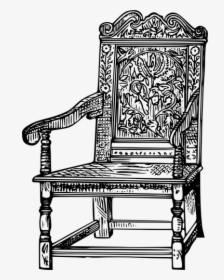 Old Chair - Old Chair Drawing Png, Transparent Png, Free Download