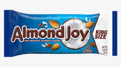 Hershey"s, Almond Joy Bar, King Size, - King Size Almond Joy Candy Bar, HD Png Download, Free Download