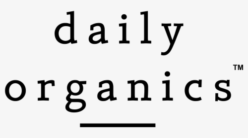 Download Daily Organics Nzl - Black-and-white, HD Png Download, Free Download