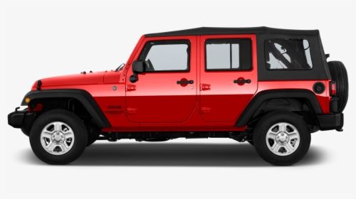 Jeep Lateral - Mahindra Jeep Thar Red, HD Png Download, Free Download