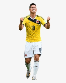 James Rodriguez Colombia Png , Png Download - James Rodriguez Render Colombia, Transparent Png, Free Download