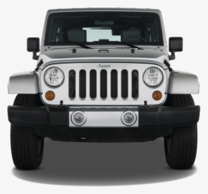 2010 Jeep Wrangler Revjeep Front Png - 2017 Jeep Led Headlights, Transparent Png, Free Download