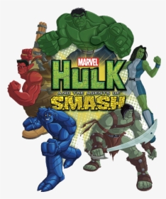 Logo And The Agents Of Smash Hulk Clipart - "hulk And The Agents Of Smash" (2013), HD Png Download, Free Download