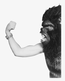 Gg-fist Bw - Guerrilla Girls We Can Do, HD Png Download, Free Download