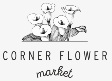 Corner Flower Market - Flower Market Logo, HD Png Download, Free Download