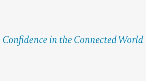 Confidence In The Connected World - Ink, HD Png Download, Free Download