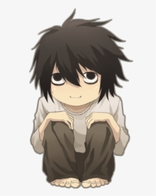 Death Note Png - L Death Note Sticker, Transparent Png, Free Download