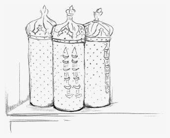 Sefar Torah Artwork V01 - Sketch, HD Png Download, Free Download