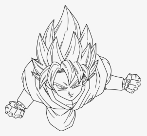 Goku Dragon Ball Z Drawing, HD Png Download, Free Download