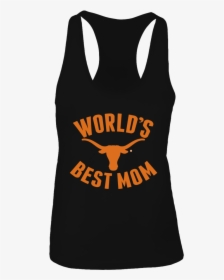 Ut Longhorns World"s Best Mom Front Picture - Texas Longhorns, HD Png Download, Free Download