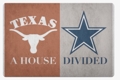 Dallas Cowboys Texas Longhorns Doormat - Dallas Cowboys Texas Longhorns, HD Png Download, Free Download