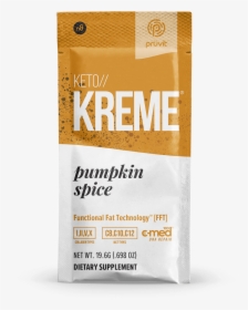 Keto//kreme® Pumpkin Spice - Packaging And Labeling, HD Png Download, Free Download