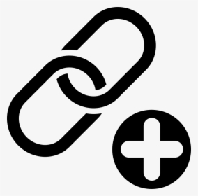 Link Building Symbol Of Two Chain Links Union With - Signo Union, HD Png Download, Free Download