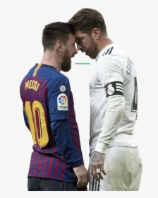 Lionel Messi & Sergio Ramos render - Lionel Messi Y Sergio Ramos Png, Transparent Png, Free Download