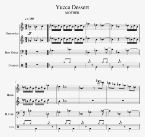 Transparent Yucca Clipart - Sheet Music, HD Png Download, Free Download