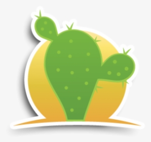 Cactus,plant,barbary Fig,logo,leaf,prickly Plant,pineapple,graphics - Nopal Mexicano Png, Transparent Png, Free Download