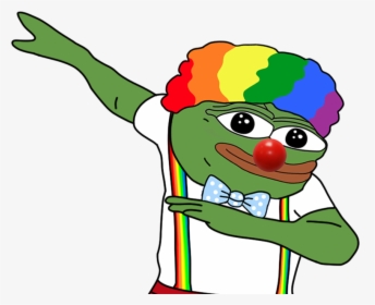 Transparent Happy Pepe Png - Clown Pepe, Png Download, Free Download